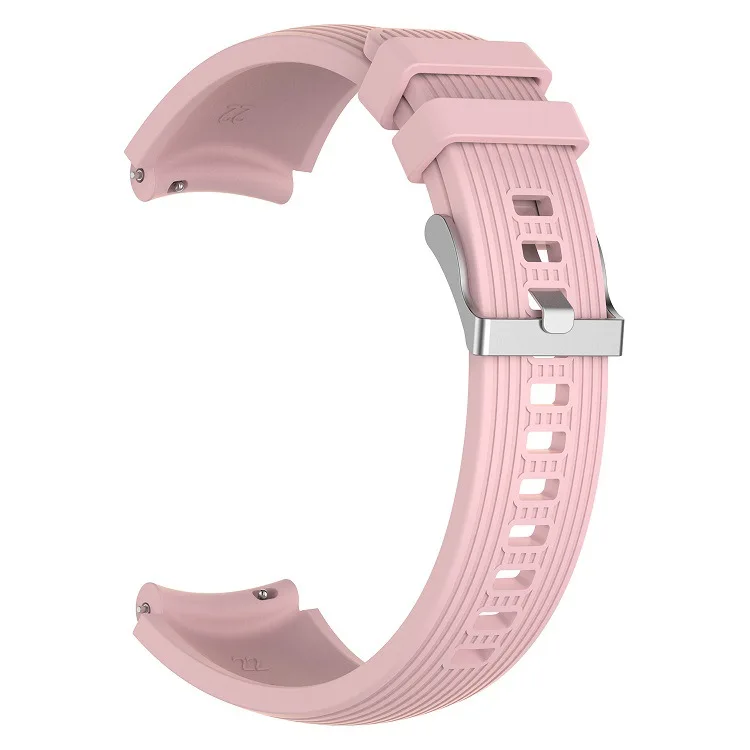 

Silicone Watchband for Huawei amazfit pace stratos 2 stratos For Pebble time generation Replacement Bracelet Band Strap