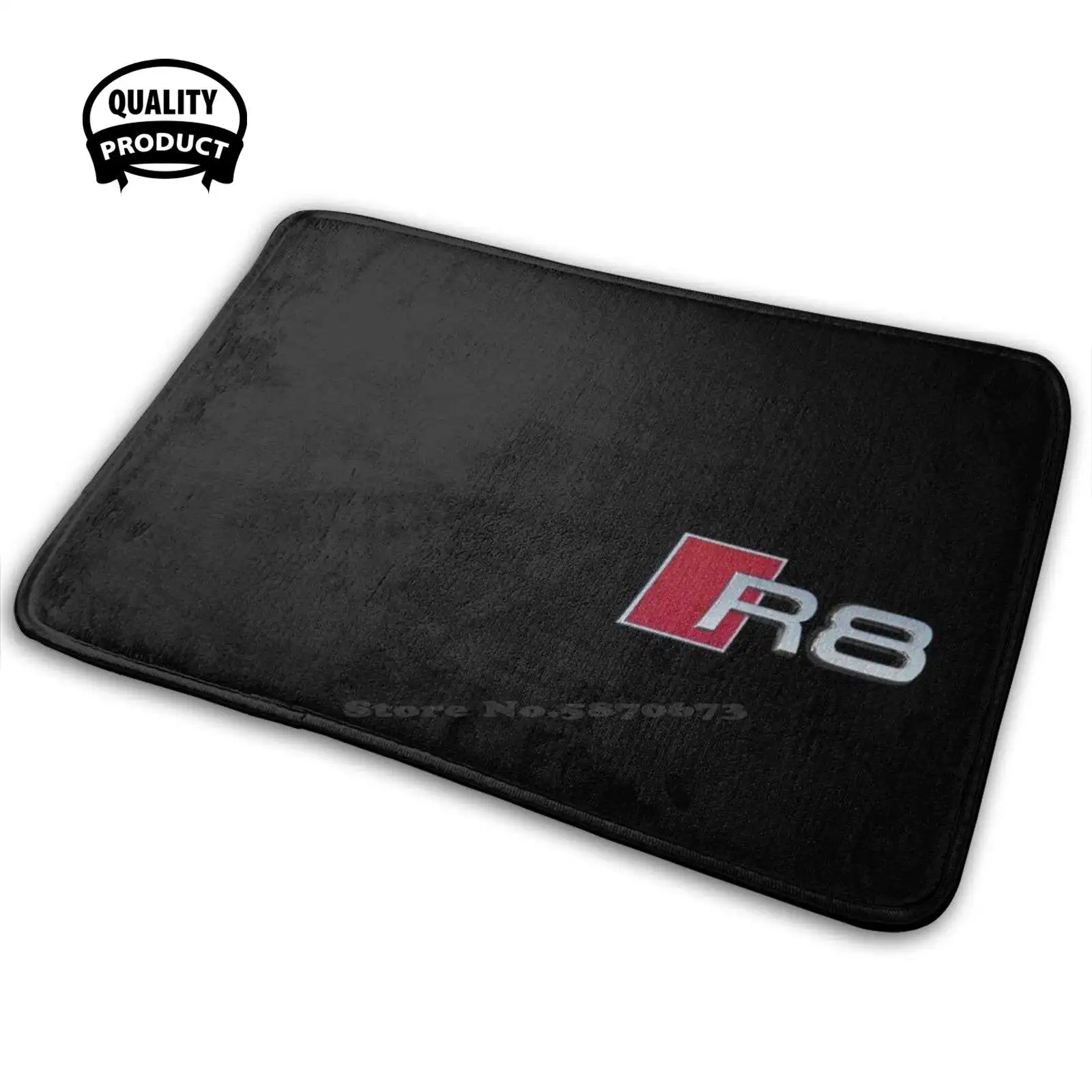 R8 Art Logo 3D Soft Non-Slip Mat Rug Carpet Cushion Lover Fan Dream Stuff Ingolstadt Germany German Machine | Дом и сад