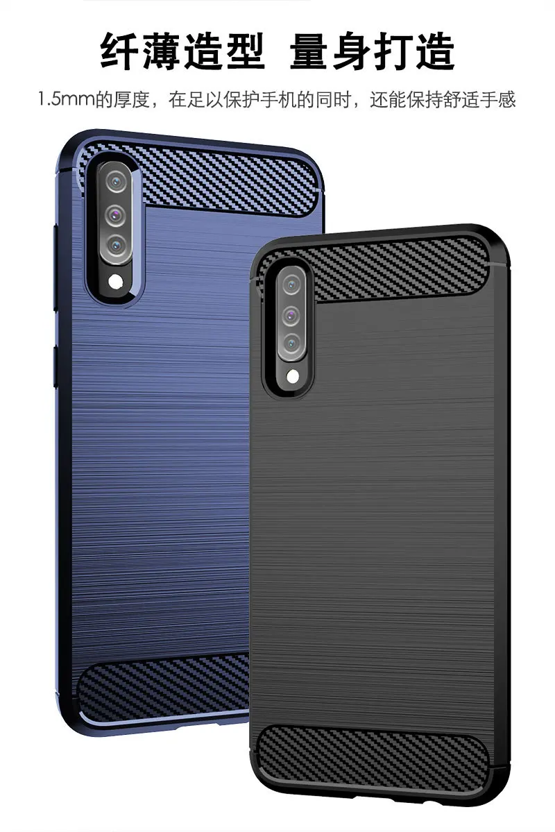 Ударопрочный чехол для samsung Galaxy A10S A20S A30S A50S мягкий чехол из волокна для samsung Galaxy A50S Coque