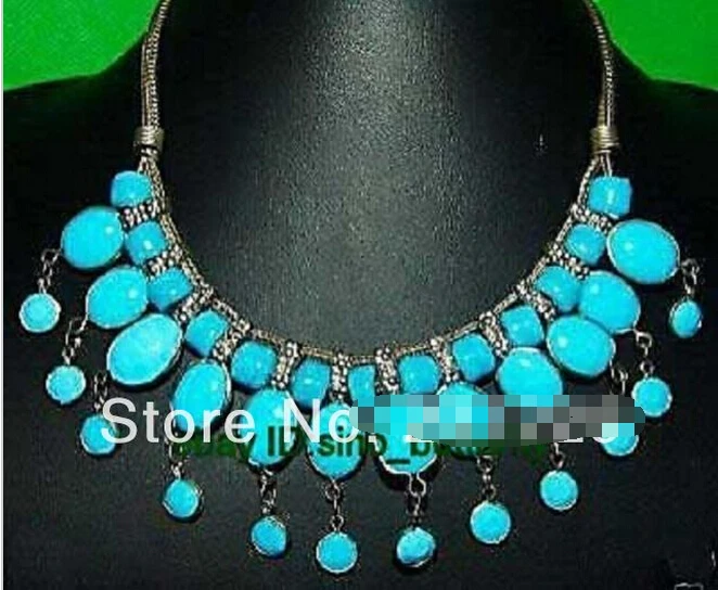 917+++18&quot TIBET JEWELRY TURQUOISE NECKLACE / PENDANT | Украшения и аксессуары
