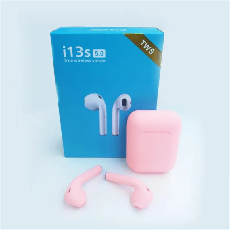 

New i13s tws Bluetooth 5.0 Earphones Touch Control Auto Paring 3D Stereo HiFi Sound Portable Sport Earbuds VS i12 inpods tws