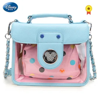 

Disney Crossbody woman Mickey Mouse Shoulder Bag Cartoon Lady Handbag Large Capacity Lady Bag PU Fashion Shopping Girl Crossbody