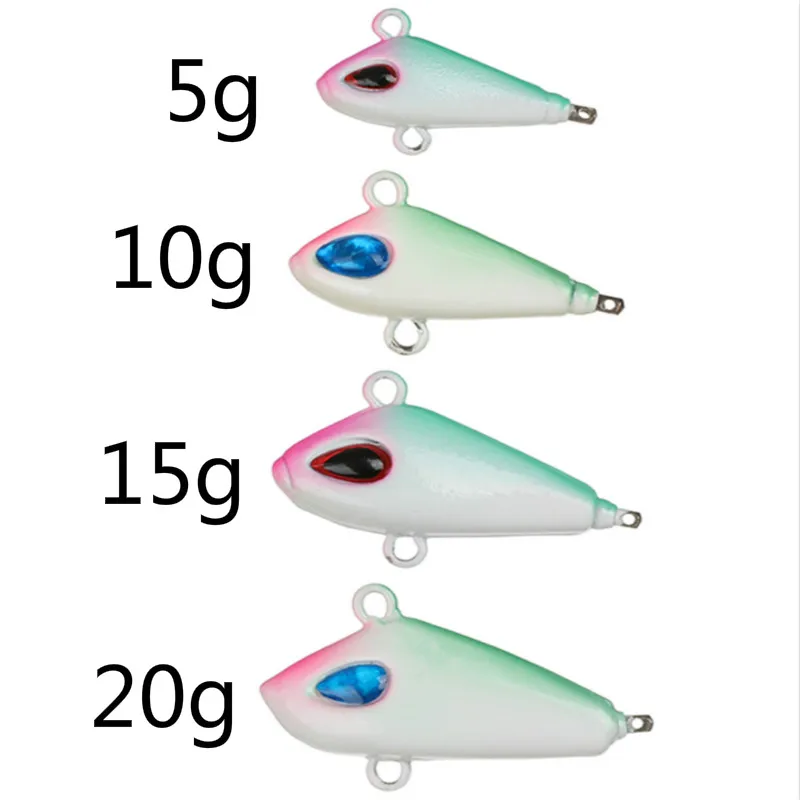 

10pcs/lot VIB Fishing Lure Freshwater Spoon Peche Lure Fishing Bait Hard Bait Spinner Striped Bass Artificial Hard Bait Pesca