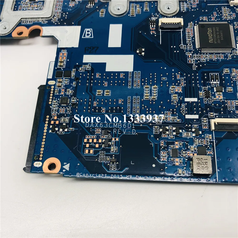astounding  DAX63CMB6D1 For HP Probook 450 G3 450-G3 Laptop Motherboard SR2EY I5-6200U DDR4 855674-601 855564-5