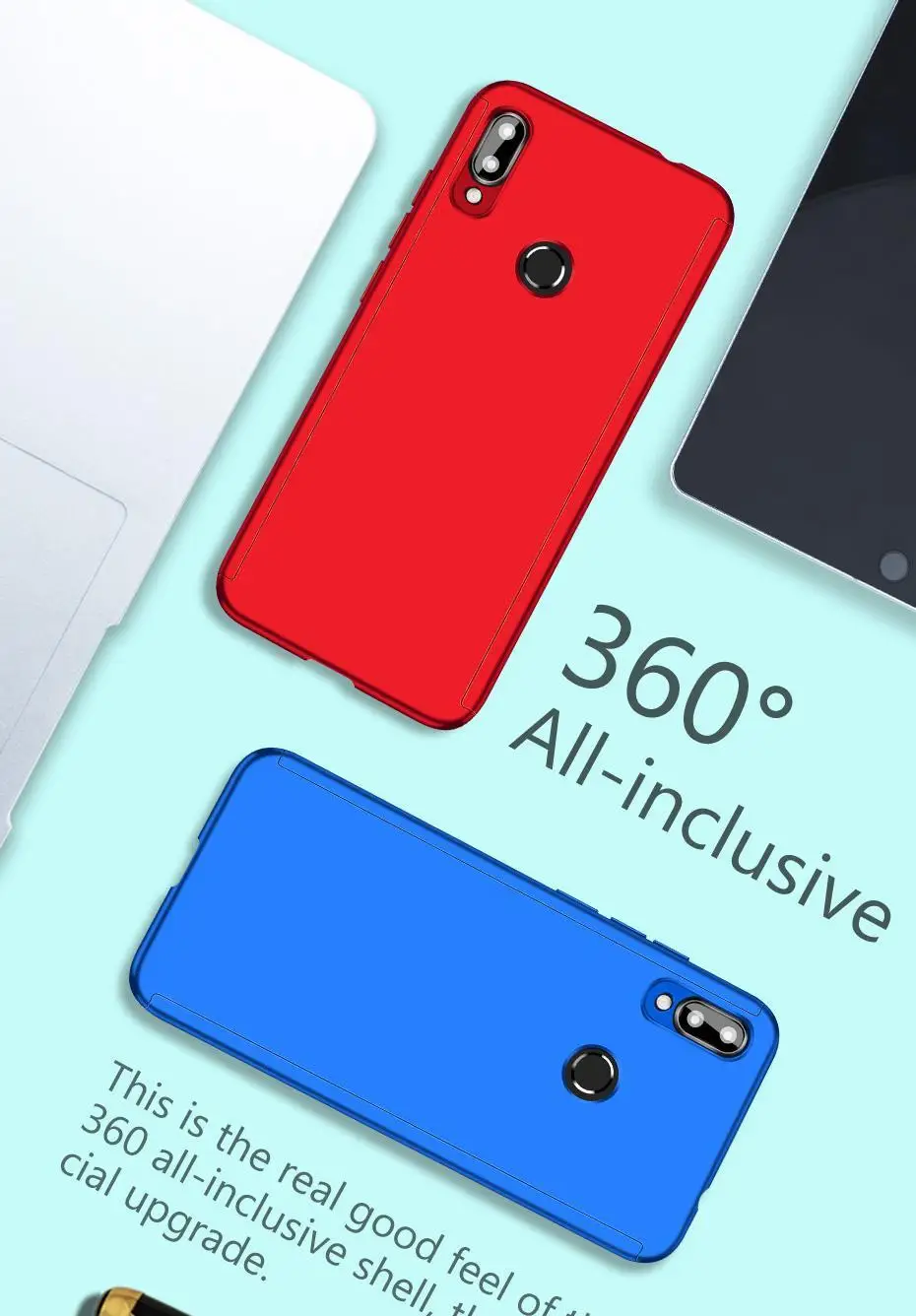 360 Полное покрытие чехол для телефона для huawei P20 P10 Nova 5 P30lite Honor 9X 10i 20i Prime Y6 Pro Y5 Y9prime противоударный чехол