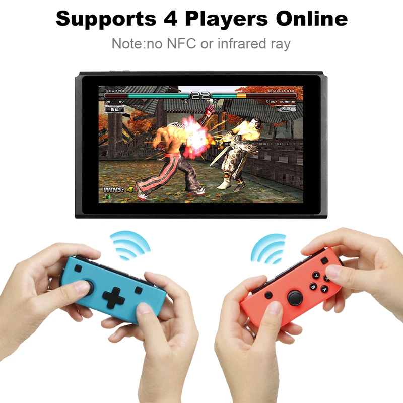 Ceny Bluetooth bezprzewodowy Stretch kontroler Gamepad Joypad zdalny dla konsoli nintendo na przełącznik konsoli Gamepad Joystick
