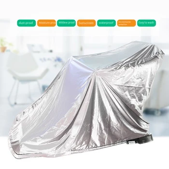 

Exercise Bike Cover Upright Indoor Cycling Protective Cover Waterproof Sunshine-Proof Cover Compatible with Peloton Bike