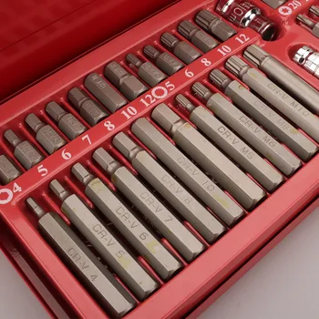 

40-Piece Hexagon Bits Set Star Batch Auto Repair Tools Star Spline Flower Screwdriver Set