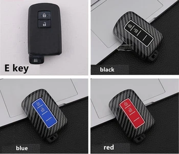 

ABS Car Key Case Holder Cover For Toyota Land Cruiser Camry RAV4 Avalon Crown Corolla Prado Prius FJ150 SIENTA Yaris Accessories