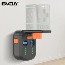 Gvda Laser Niveau Mobiele Beugel Uitlijning Boren Elektrische Zuig Vacuüm Boren Stofafscheider Voor Hamer Schroevendraaier