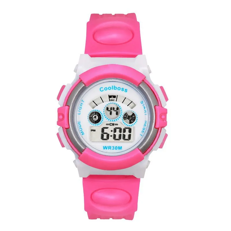 

Children Electronic Gift High School Young STUDENT'S Men's Night Light Watch Alarm Clock GIRL'S Sports Unisex Fashion with Numbe