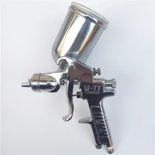 Япония Meiji W-77 распылитель большого диаметра W-77 вверх и вниз горшок высокая распыление пневматический пистолет для склеивания краски