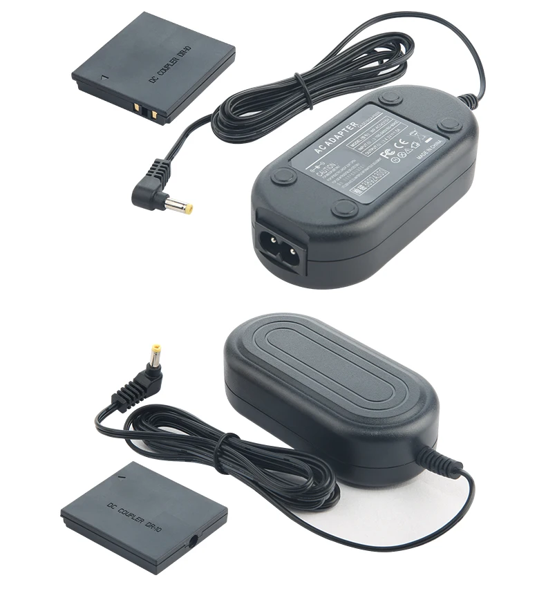 ACK-DC10 AC Мощность адаптер зарядного устройства + DR10 DR-10 NB-4L NB4L для Canon SD40 SD200 SD300 SD400 SD430