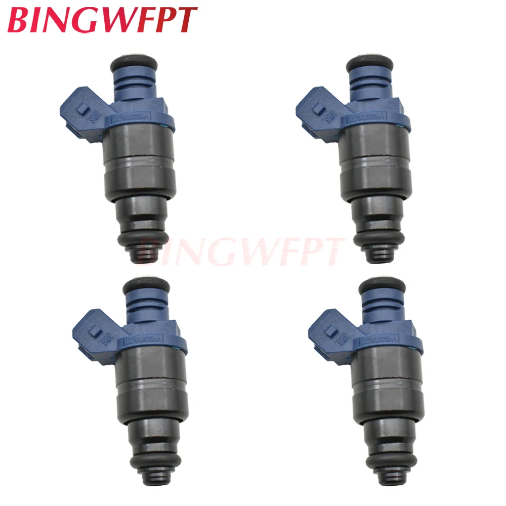 

4x For Audi A3 Skoda Octavia For V W Golf MK4 For SEAT TOLEDO IV 1.6 8V New FUEL INJECTOR 037 906 031 AA / 037906031AA
