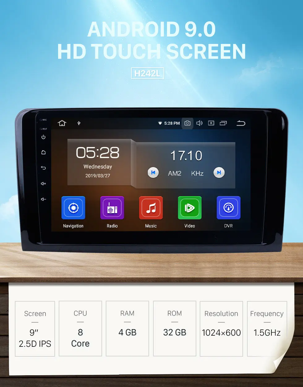 Clearance Seicane Car GPS Android 9.0 Multimedia Player For Mercedes Benz GL Class X164 GL300 GL350 GL420 GL450 GL500 GL550 2005 2006-2012 0