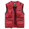 Summer Men's Mesh Quick-dry Tactical Vest Multi-pocket Photographer Fishing Hiking Jacket Tool Sleeveless Outdoor Waistcoat 5x 5