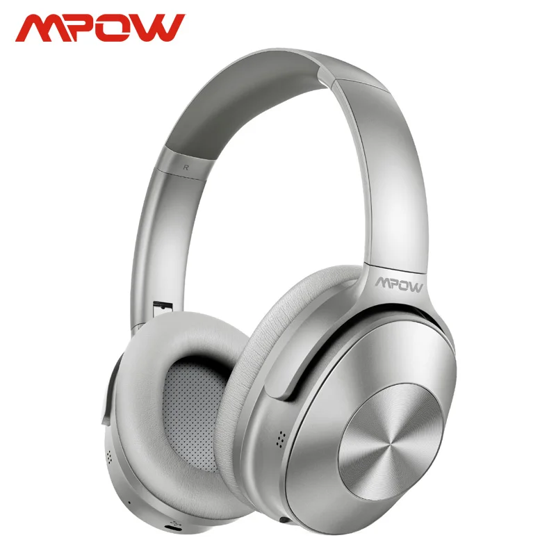 Mpow H12 Bluetooth 5,0 гибридная активная bluetooth-гарнитура с шумоподавлением 30 ч Время воспроизведения Беспроводная Проводная 2 в 1 для работы в путешествиях