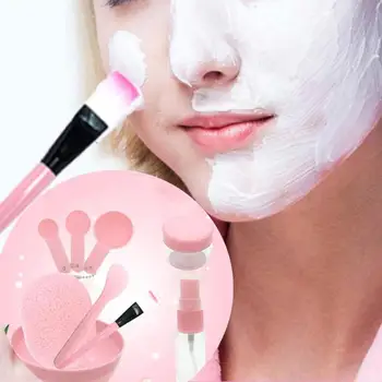 

9PCS Face Mask Brush Spoon Stick Beauty Make up Set For Facial Mask Tools Women's Makeup Kits pincel maquiagem