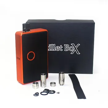 

SXK Billet box V4 60w 70w box mod kit with USB port rev.4 Device black dober color bb box nautilus coils adaptor DNA chip