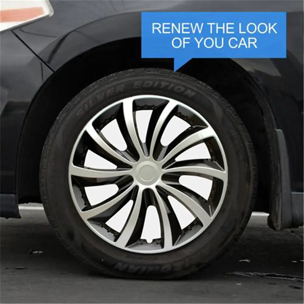 Car Wheel Cover Wheel Cover Decorative Cover Car Wheel Hub Cover 13/14/15-Inch Auto Wheel Hub Caps Wheel Cover Car Styling