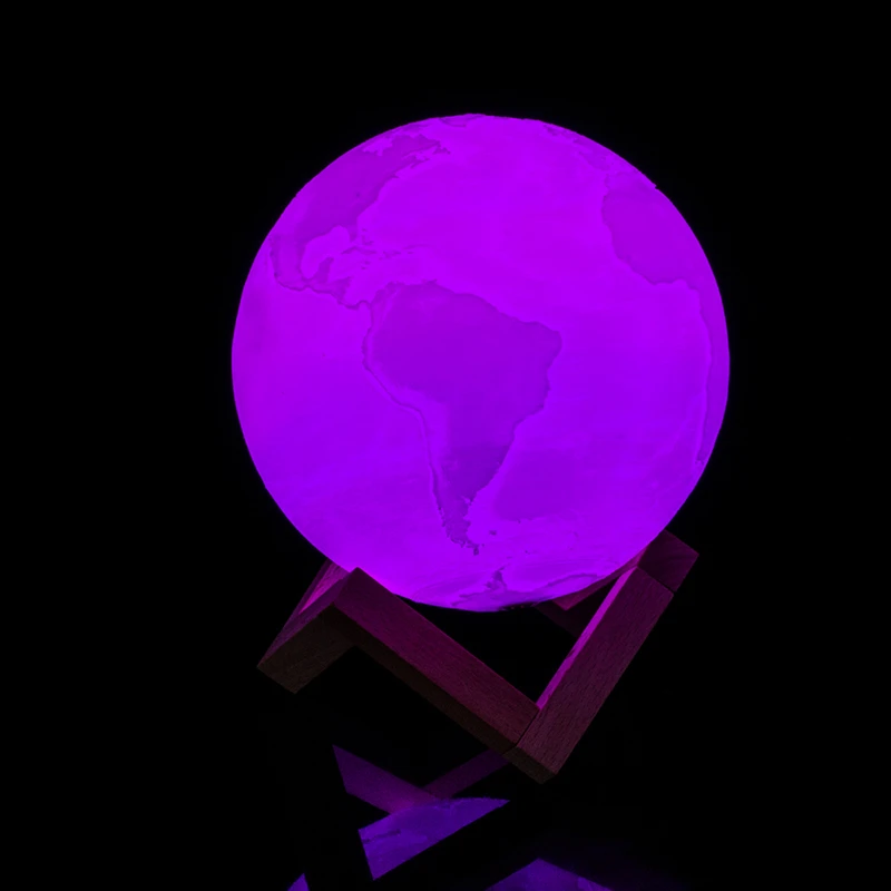 Светодиодный светильник перезаряжаемый в 3D 16 цветов|Ночники| |
