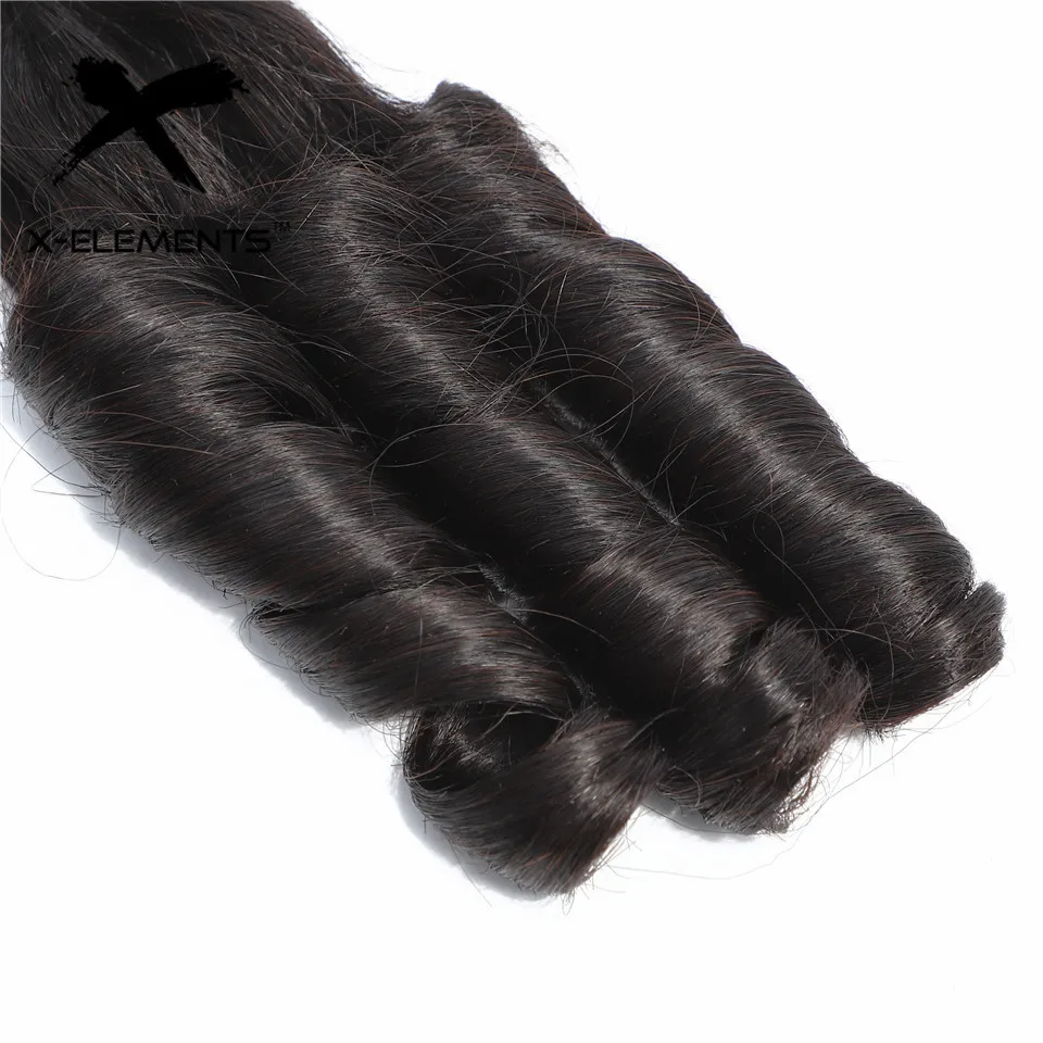  Peruvian Romance Curl Human Hair Bundles With Closure Remy Hair Extension Curly Hair Bundles With C