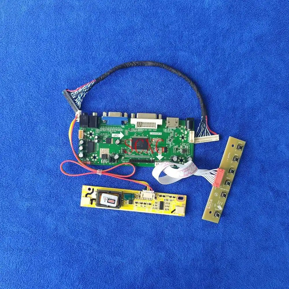 30-контактный LVDS комплект 1280*1024 для M170EG01/M170ETN01.0/QD17EL07 М. NT68676 плата контроллера