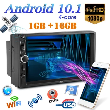 

7 inch Android 10.1 2 DIN A2 Upgraded Car Radio Multimedia Video Player Bluetooth WiFi GPS Dashcam Reversing for iOS / Android