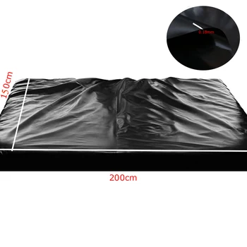 BDSM Waterproof Adult Sex Bed Sheets For Sex Game Lubricants Waterproof Bed Cover Couple Flirt Wetlook Bondage Wet Play Sex Tool 2
