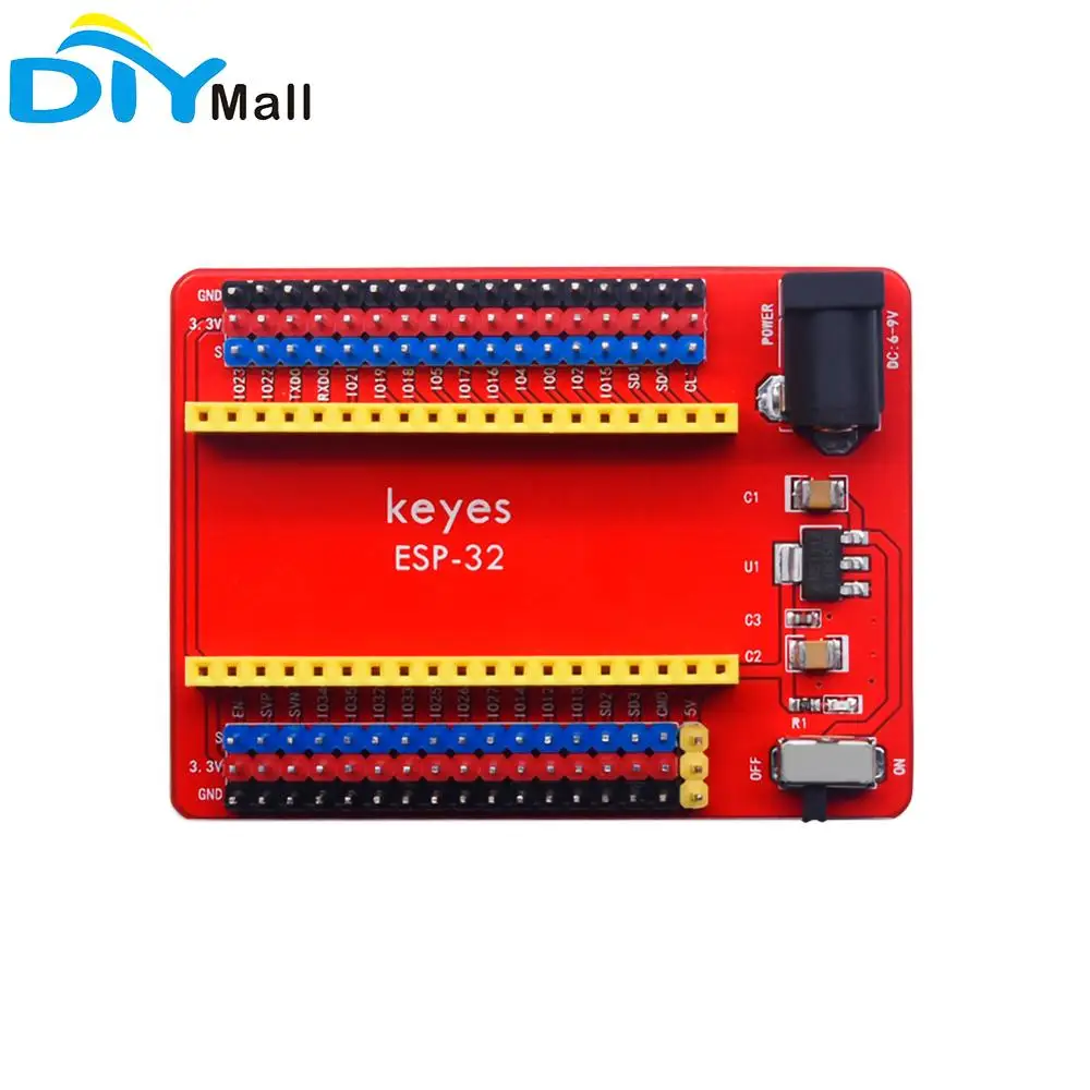 

Keyes ESP32-IO Expansion Board Compatible with the keyes ESP32 Core board Eco-friendly
