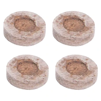 

ELEG-50Pcs 3cm Transplanting Professional Plugs Soil Block Garden Starting Home Nursery Peat Pellets Plant Environmental