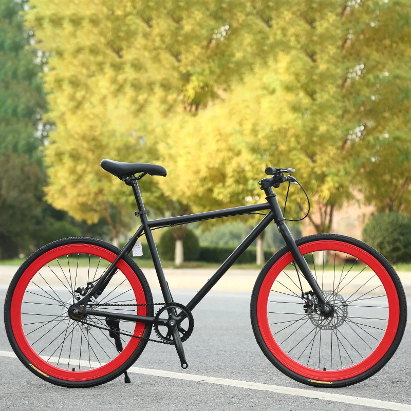 Preconoscenza senza tasse DS ruota da 24/26 pollici bicicletta a scatto  fisso per adulti Sport estremi bicicletta da strada da uomo forcella a  molla da corsa forcella anteriore|Bicycle| - AliExpress