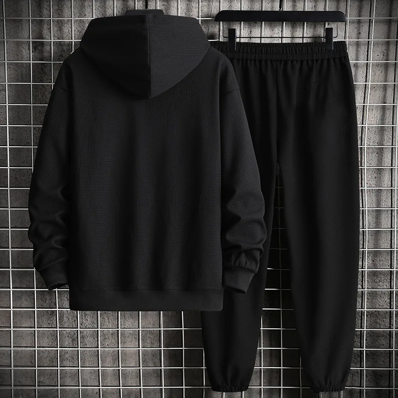OEIN Trening Casual Bărbați Hanorac cu Capăt Ținută Toamnă Bărbați Seturi Sport 2021 Hanorac Bărbat + Pantaloni 2PCS Jogging_voghion.com