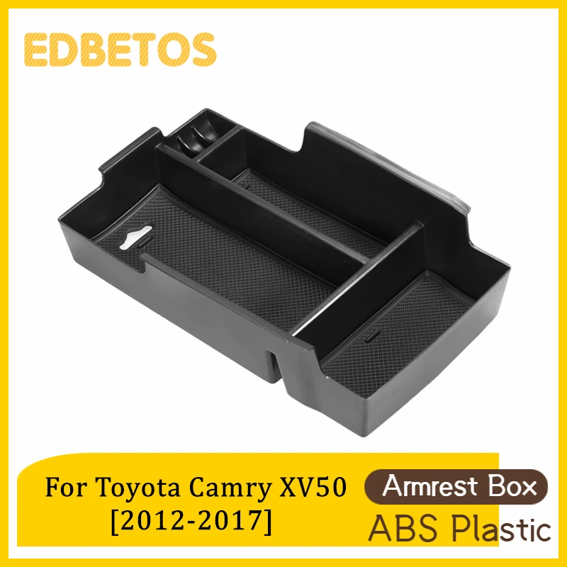Center Console Armrest Storage Box For Toyota Camry 2012-2017 Organizer Storage Glove Box Tray Container Holder Camry XV50