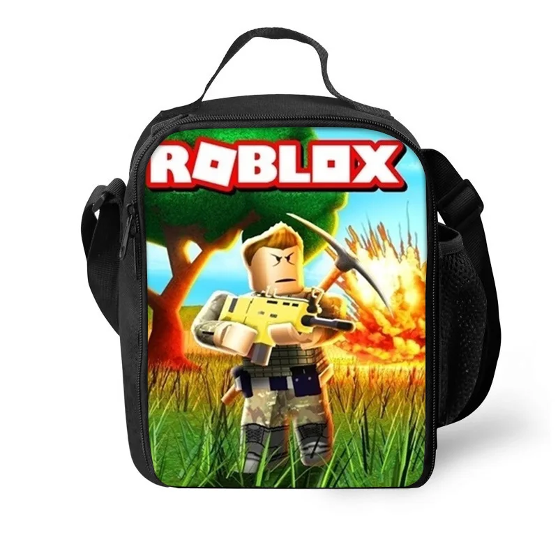 Hot Discount 8548 Game Lunch Box Lunch Bag For Women And - roblox students backpack 3d print backpack lunch box bag and pencil bag set