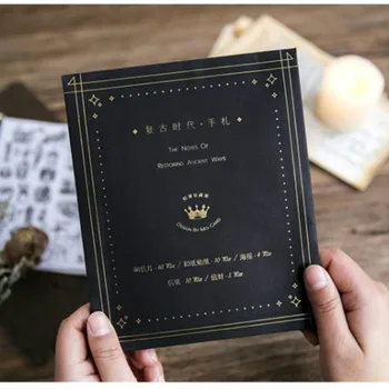 

Cool Vintage Times Theme Old Fashion Deco Paper Pack DIY Junk Journal Bullet Journal Diary Decoration Supplies