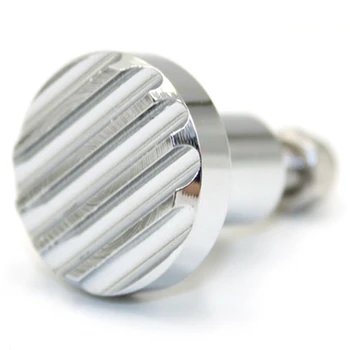 

Motorcycle CNC Aluminum Fluted Carburetor Knob for Triumph Scrambler Thruxton 900 Bonneville T100 Chrome