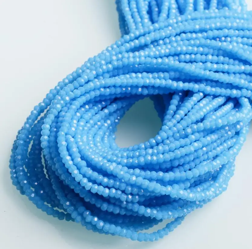 1mm/150-160pcs/strand 2mm/180-190pcs/strand Crystal Rondell Faceted Glass Beads Small Beads Sead Beads for Jewelry Making Diy 1mm/150-160pcs/strand 2mm/180-190pcs/strand Crystal Rondell Faceted Glass Beads Small Beads Sead Beads for Jewelry Making Diy