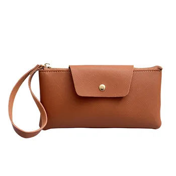 

Women's Fashion Clutch Ladies Bag Zipper Wristband Bag Waterproof Handbag Large-capacity Wild Wallet Personality Wild Bag1118