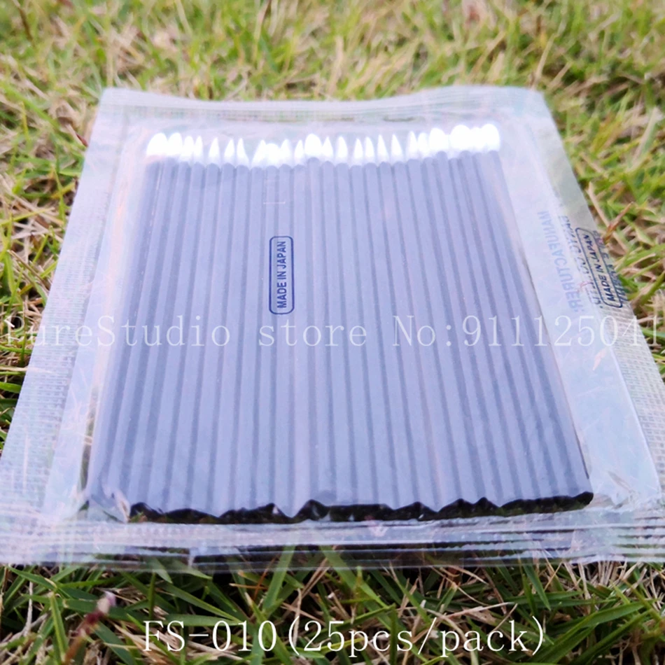 FS-010 Single Head Antistatic Cotton Swab - 25pcs/pack with Sanyo Huby-340 Plastic Rod and Flat Head, High-Quality and Useful. Description Image.This Product Can Be Found With The Tag Names Computer cleaners, Computer Office
