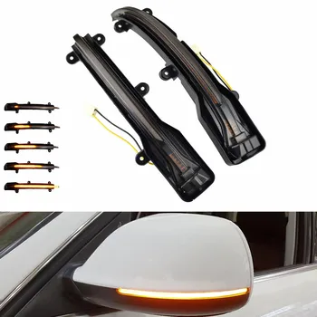 

Turn Signal Light LED Side Wing Rearview Mirror Dynamic Indicator Blinker For Audi Q5 SQ5 8R Q7 4L