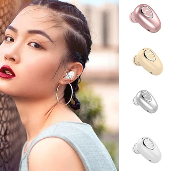 

Mini In-Ear Bluetooth Earphone Sport Invisible Gaming Headset with Mic Wireless headphones Handsfree Stereo Earbuds