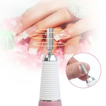 

EU US Nail Polishing Machine Portable Rechargeable Nails Beauty Art Making Manicure Tools T4MB
