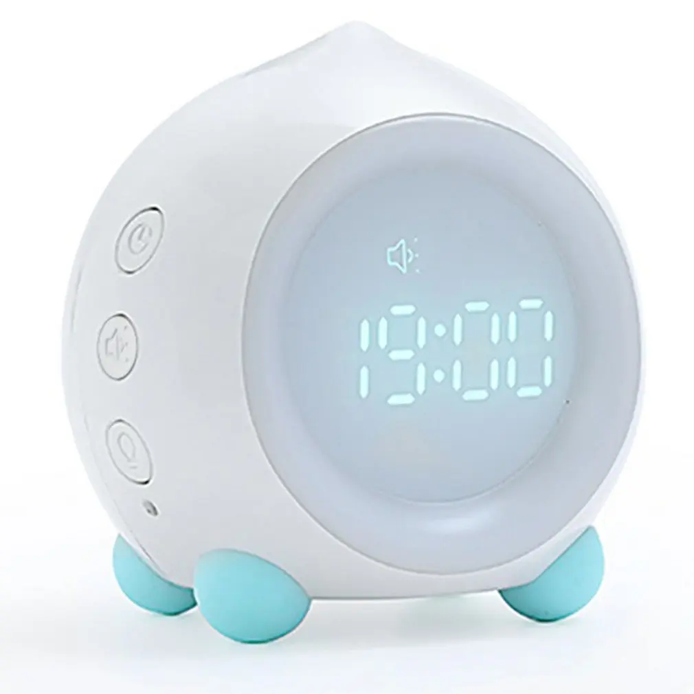 

Colorful Led Night Light Alarm Clock App Smart Phone To Set Digital Alarm Clock Wake Up Light Alarm Clock For Sleepers