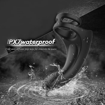 9 Modes Vibrating Penis Massager Ring Dildo Vibrator for Men Chastity Belt Remote Control Testicle Vibrator Sex Toys for Couples 6