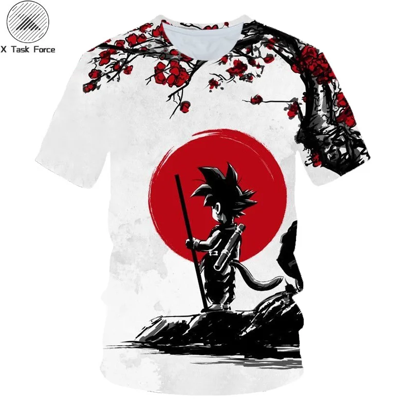 

Dragon Ball Z Ultra Instinct God Son Goku Super Saiyan Men Tshirt 3D Printed Summer O-Neck Daily Casual Funny T shirt Plus Size