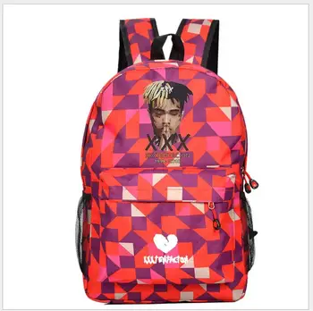 

XXXTentacion Backpacks Women/Men's School Bags Capacity Traveling Bags Teenage Laptop Backpack Canvas XXXTentacion Mochila Bag
