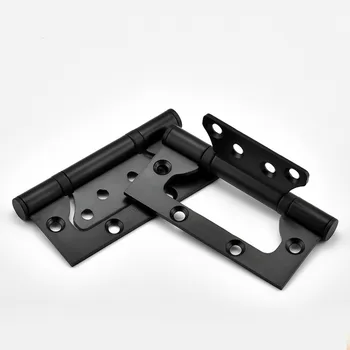 

Free Slotted Hinge Brushed Black Bronze Hinge 4 Inch Silent Buffer Mother Room Door 304 Stainless Steel Green Red Bronze Colour