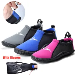 Zapatos de buceo para hombre y mujer, zapatillas antideslizantes de secado rápido, impermeables, para vadear, para deportes subacuáticos