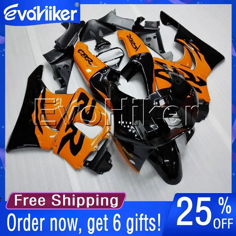 

Custom motorcycle cowl for CBR900RR 1994 1995 1996 1997 orange CBR893RR ABS fairing motorcycle bodywork kit+gifts